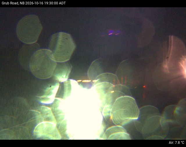 Web Cam image of Grub Road (NB Highway 10)