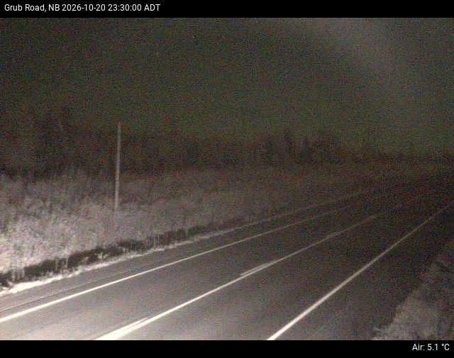 Web Cam image of Grub Road (NB Highway 10)