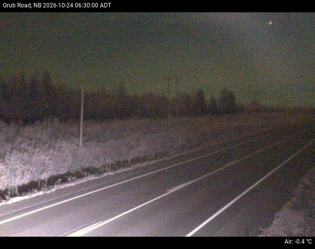 Web Cam image of Grub Road (NB Highway 10)