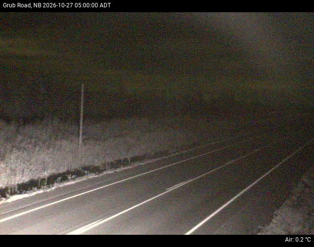 Web Cam image of Grub Road (NB Highway 10)