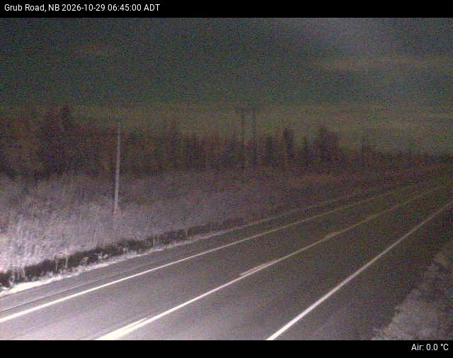 Web Cam image of Grub Road (NB Highway 10)