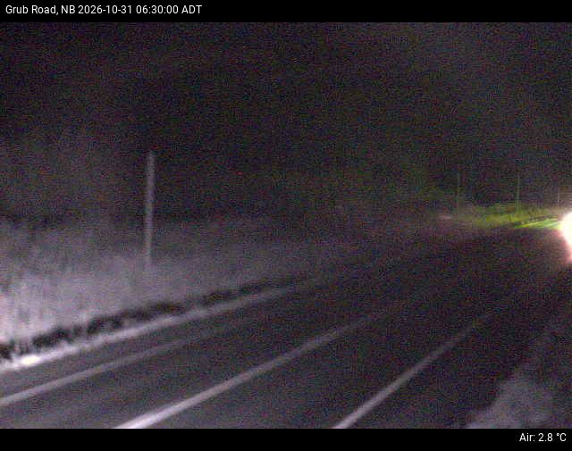 Web Cam image of Grub Road (NB Highway 10)