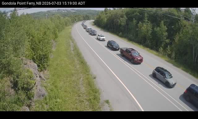 Web Cam image of Quispamsis (Gondola Point)