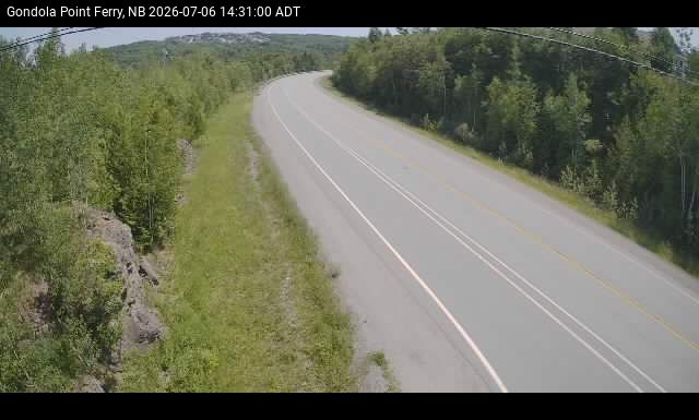 Web Cam image of Quispamsis (Gondola Point)