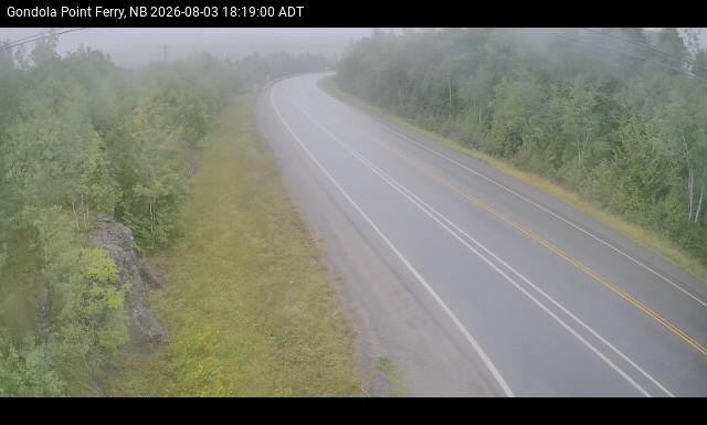 Web Cam image of Quispamsis (Gondola Point)