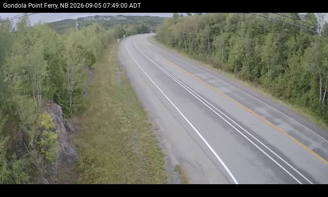 Web Cam image of Quispamsis (Gondola Point)