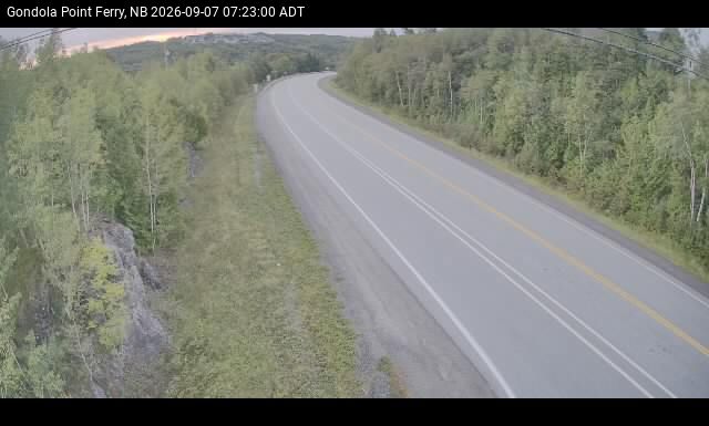 Web Cam image of Quispamsis (Gondola Point)