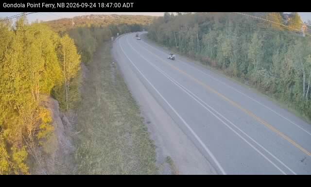 Web Cam image of Quispamsis (Gondola Point)