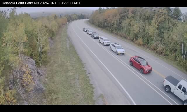 Web Cam image of Quispamsis (Gondola Point)