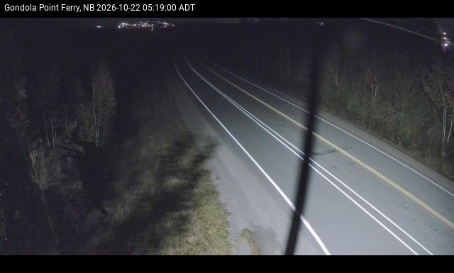Web Cam image of Quispamsis (Gondola Point)