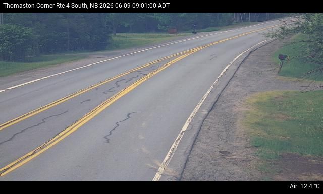 Web Cam image of Thomaston Corner (NB Highway 4)