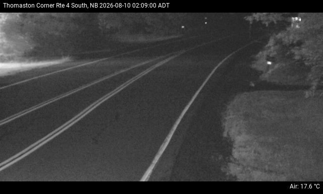 Web Cam image of Thomaston Corner (NB Highway 4)