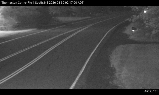 Web Cam image of Thomaston Corner (NB Highway 4)