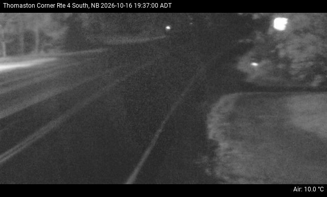 Web Cam image of Thomaston Corner (NB Highway 4)