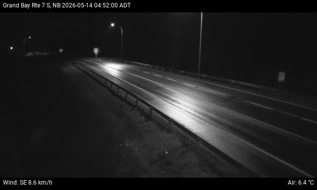 Web Cam image of Grand Bay-Westfield (NB Highway 7)