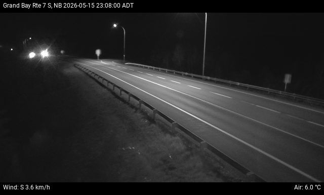 Web Cam image of Grand Bay-Westfield (NB Highway 7)