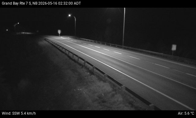 Web Cam image of Grand Bay-Westfield (NB Highway 7)