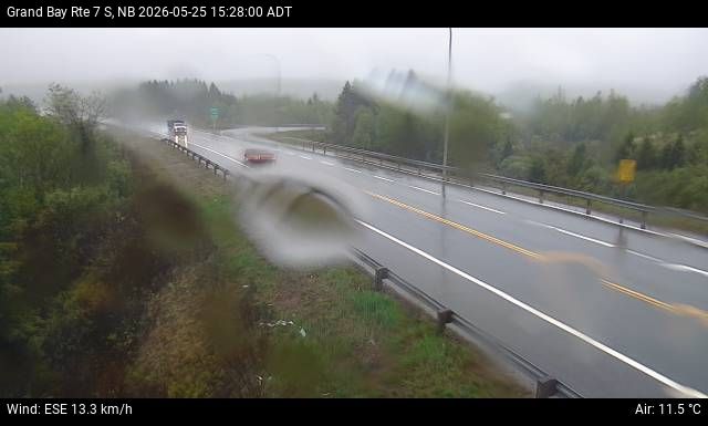 Web Cam image of Grand Bay-Westfield (NB Highway 7)