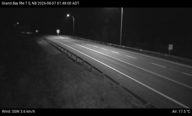Web Cam image of Grand Bay-Westfield (NB Highway 7)