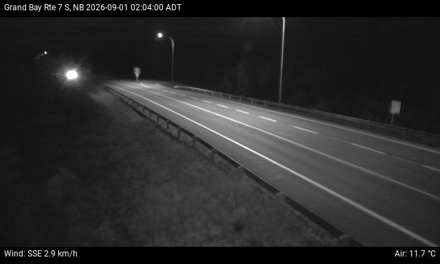 Web Cam image of Grand Bay-Westfield (NB Highway 7)