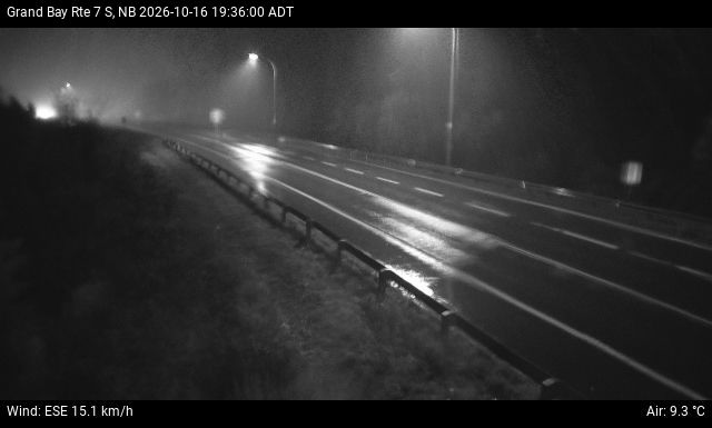 Web Cam image of Grand Bay-Westfield (NB Highway 7)