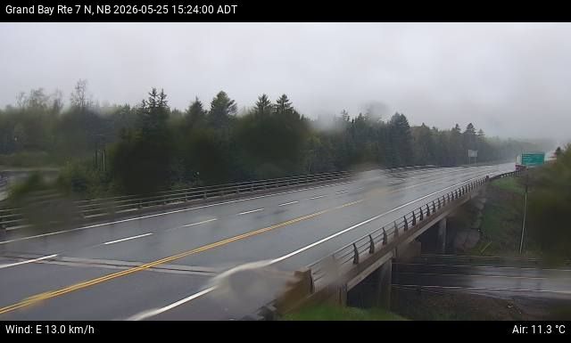Web Cam image of Grand Bay-Westfield (NB Highway 7)
