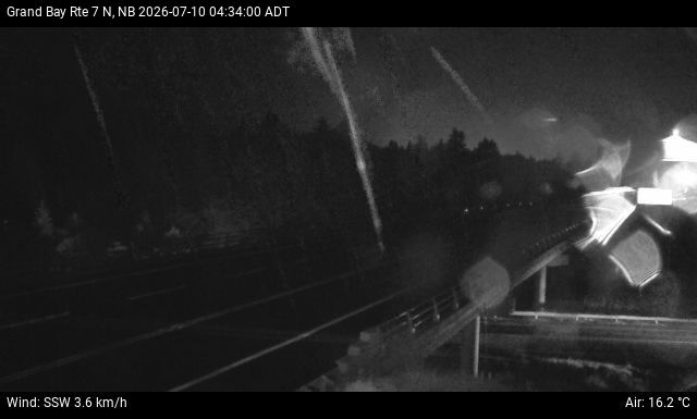 Web Cam image of Grand Bay-Westfield (NB Highway 7)