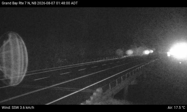 Web Cam image of Grand Bay-Westfield (NB Highway 7)