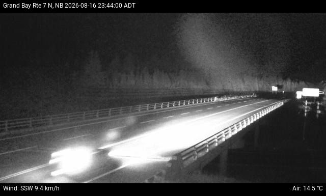 Web Cam image of Grand Bay-Westfield (NB Highway 7)