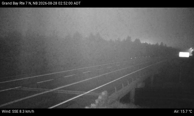 Web Cam image of Grand Bay-Westfield (NB Highway 7)