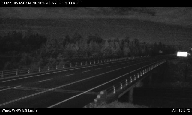 Web Cam image of Grand Bay-Westfield (NB Highway 7)