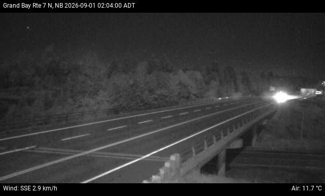 Web Cam image of Grand Bay-Westfield (NB Highway 7)
