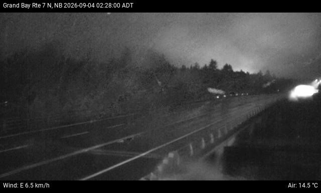 Web Cam image of Grand Bay-Westfield (NB Highway 7)