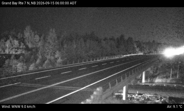Web Cam image of Grand Bay-Westfield (NB Highway 7)