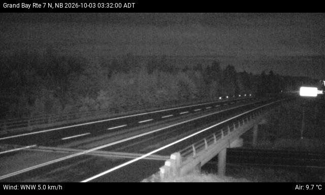 Web Cam image of Grand Bay-Westfield (NB Highway 7)