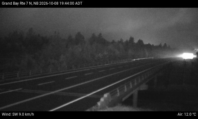 Web Cam image of Grand Bay-Westfield (NB Highway 7)