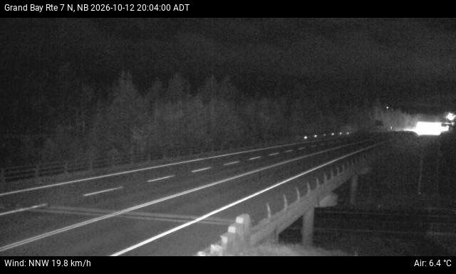 Web Cam image of Grand Bay-Westfield (NB Highway 7)