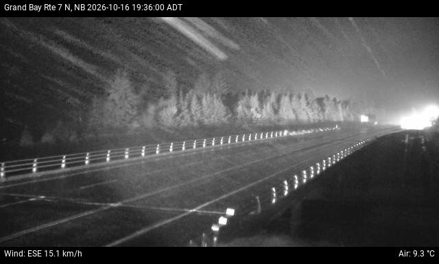 Web Cam image of Grand Bay-Westfield (NB Highway 7)