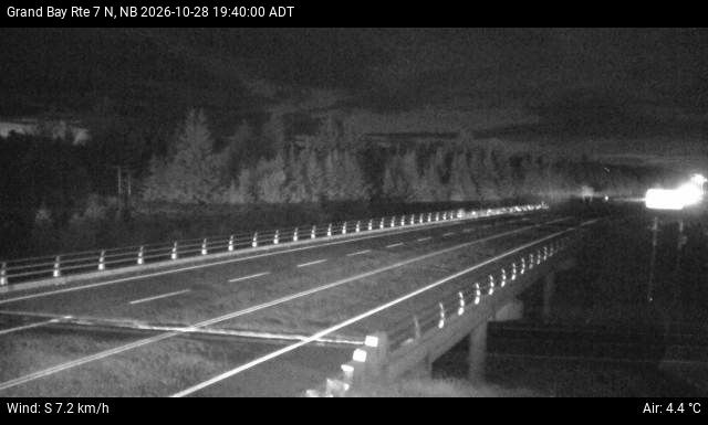 Web Cam image of Grand Bay-Westfield (NB Highway 7)