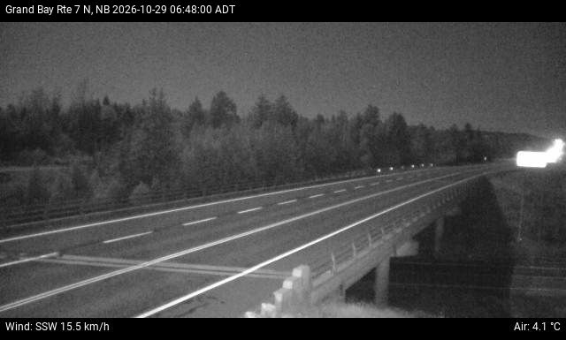 Web Cam image of Grand Bay-Westfield (NB Highway 7)