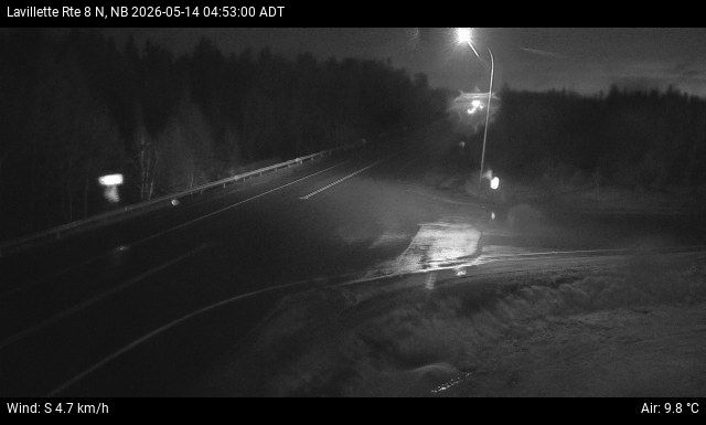 Web Cam image of Lavillette (NB Highway 8)