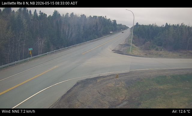 Web Cam image of Lavillette (NB Highway 8)