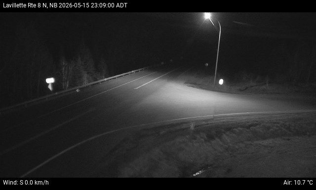 Web Cam image of Lavillette (NB Highway 8)
