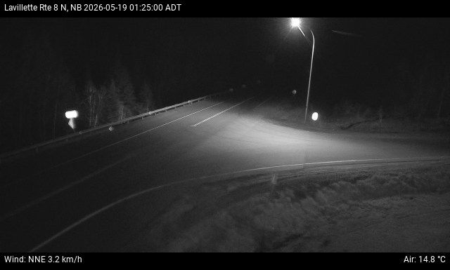 Web Cam image of Lavillette (NB Highway 8)