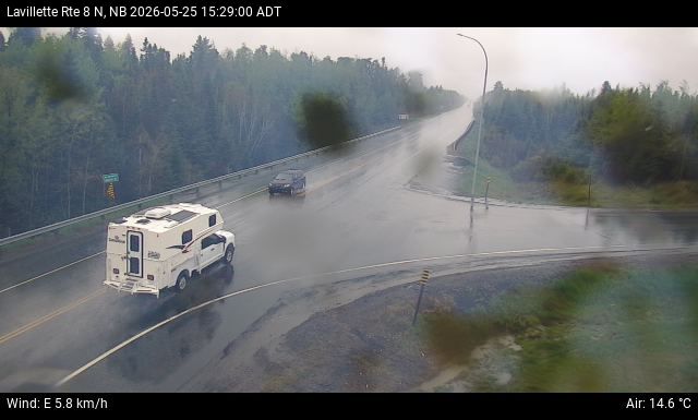 Web Cam image of Lavillette (NB Highway 8)