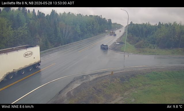 Web Cam image of Lavillette (NB Highway 8)