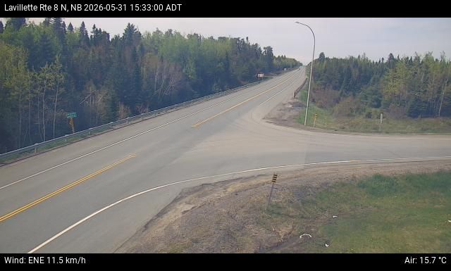Web Cam image of Lavillette (NB Highway 8)