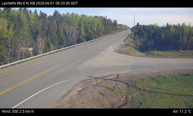 Web Cam image of Lavillette (NB Highway 8)
