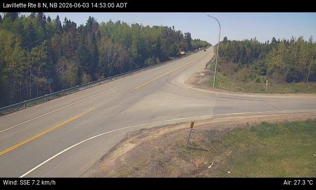 Web Cam image of Lavillette (NB Highway 8)