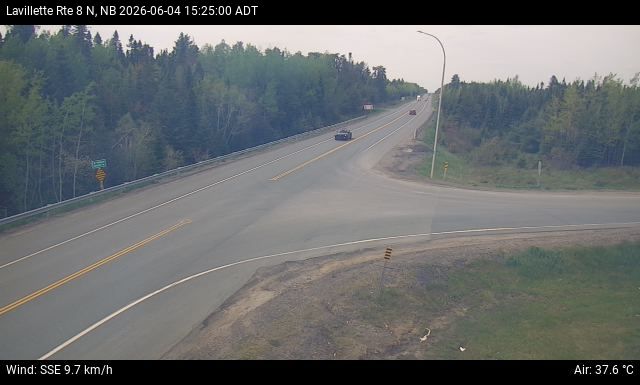 Web Cam image of Lavillette (NB Highway 8)